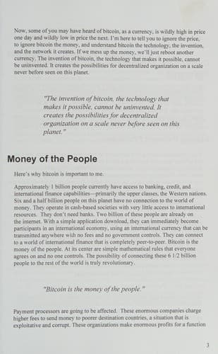 The Internet of Money
